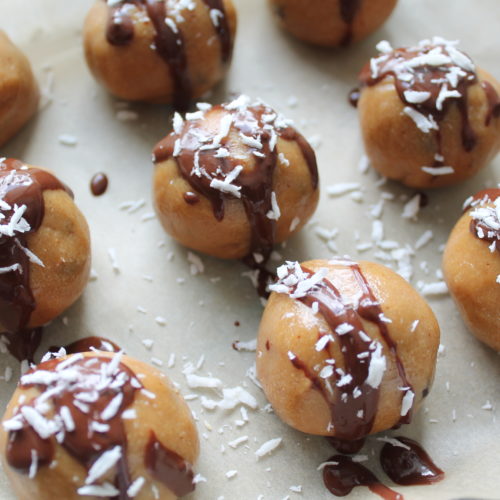 chocolate peanut butter bites